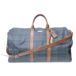 ブラックウォッチ ボストンバッグ ショルダーバッグ 2WAY チェック