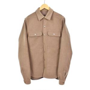 20AW OUTER SHIRT シャツジャケット 46 ベージュ RU20F3729-WM（2024