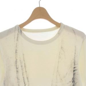 07SS ここのえ トロンプルイユ 転写プリント Tシャツ ロンT カットソー