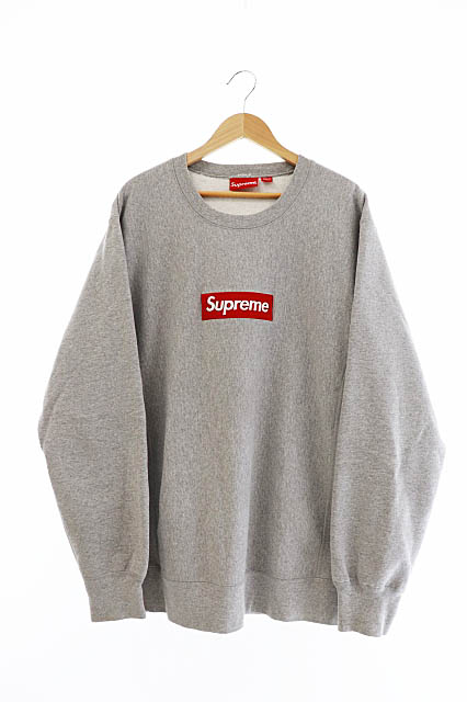シュプリーム SUPREME 15AW box Logo Crewneck ボックス ロゴ クルー