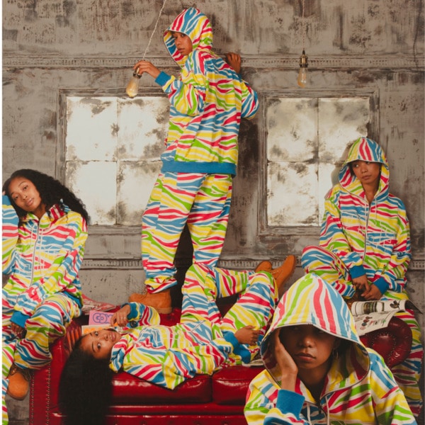 MULTI CAMO FULL ZIP HOODIE | P.C.F APPAREL DEPARTMENT | VERTICAL