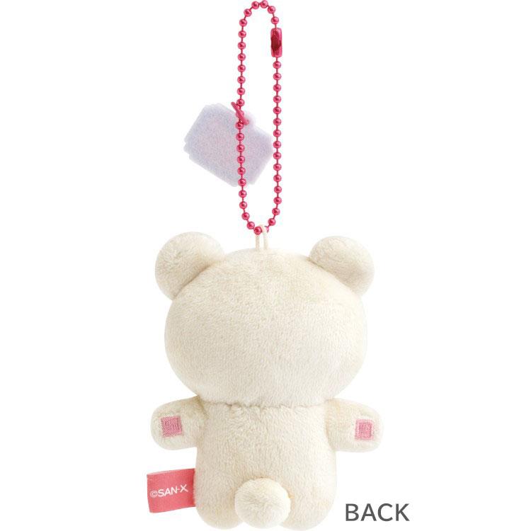 Korilakkuma Plush Keychain Dot Gaming Rilakkuma San-X Japan 2025