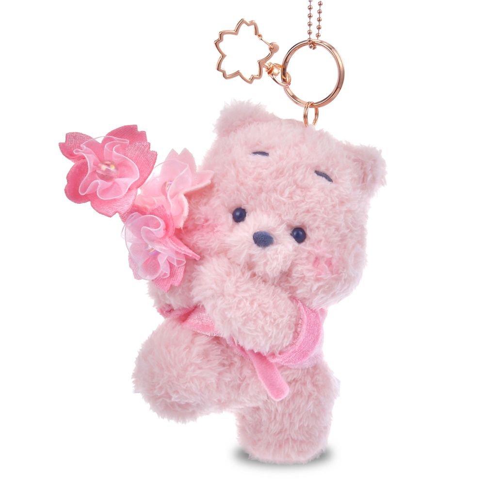 Winnie the Pooh Plush Keychain SAKURA COLLECTION 2026 Disney Store