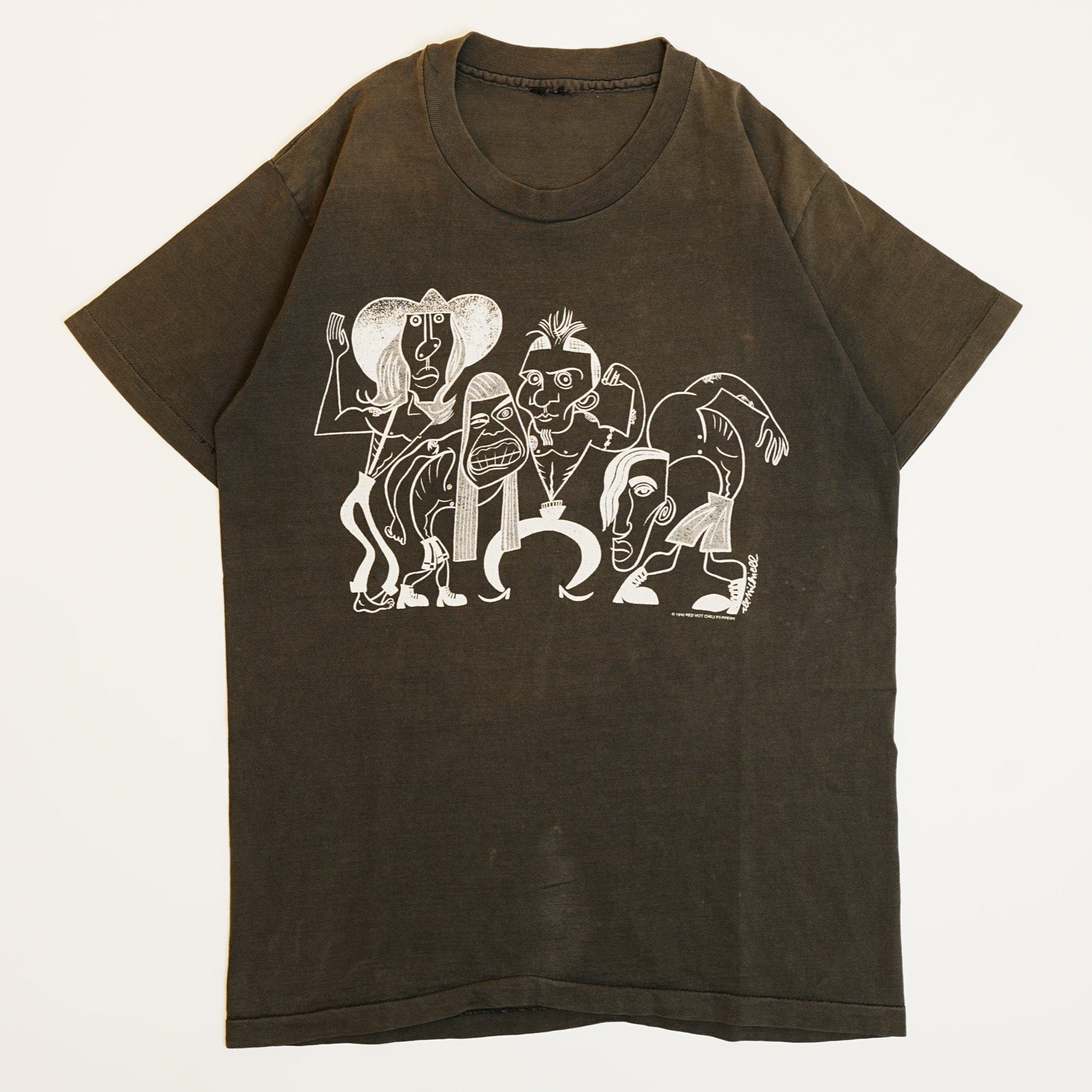 RED HOT CHILI PEPPERS 1990 PICASSO GIANT TUG CUT (b_0603