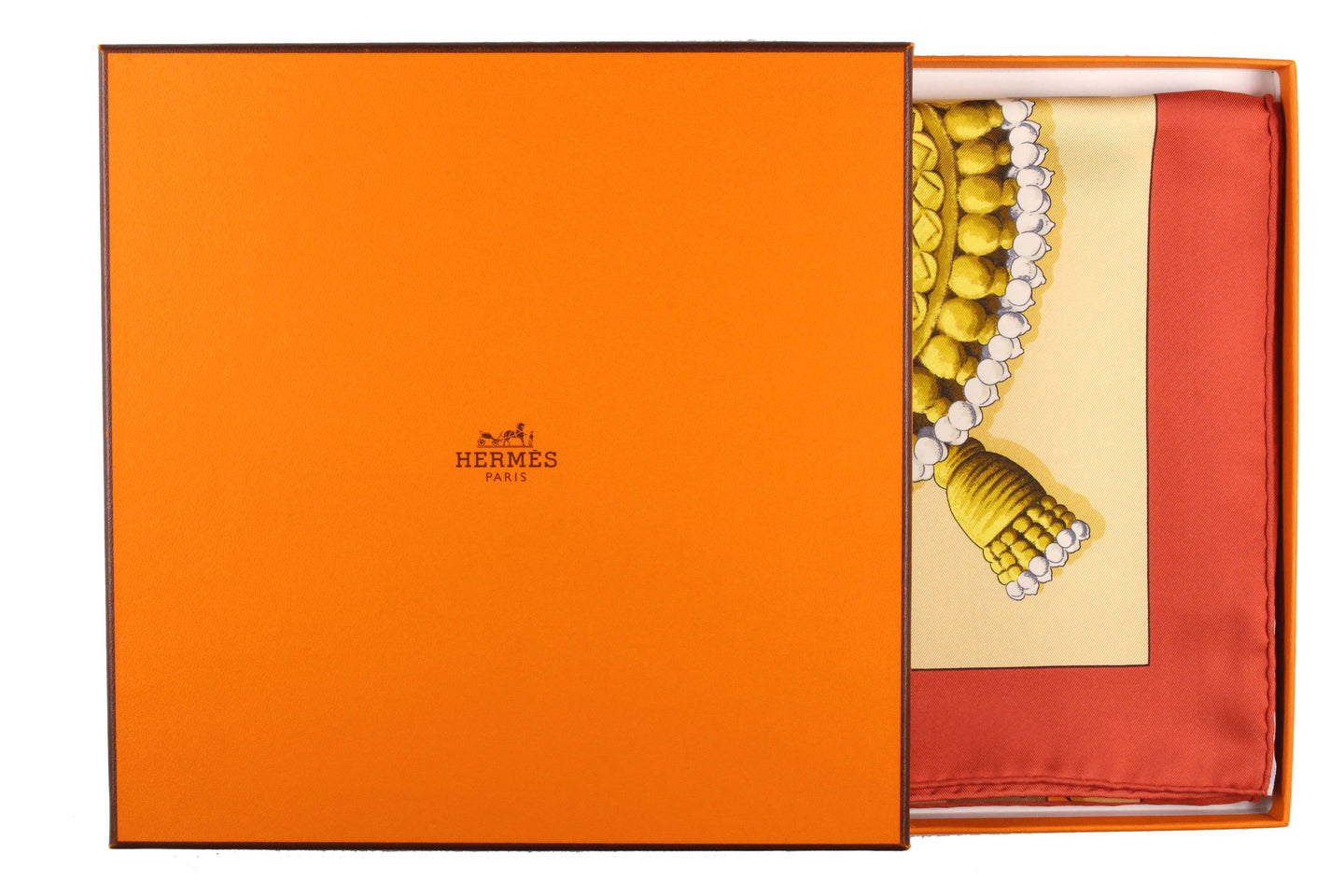 HERMÈS scarf “Plaza de Toros” by Hubert de Watrigant – Vintage Carwen