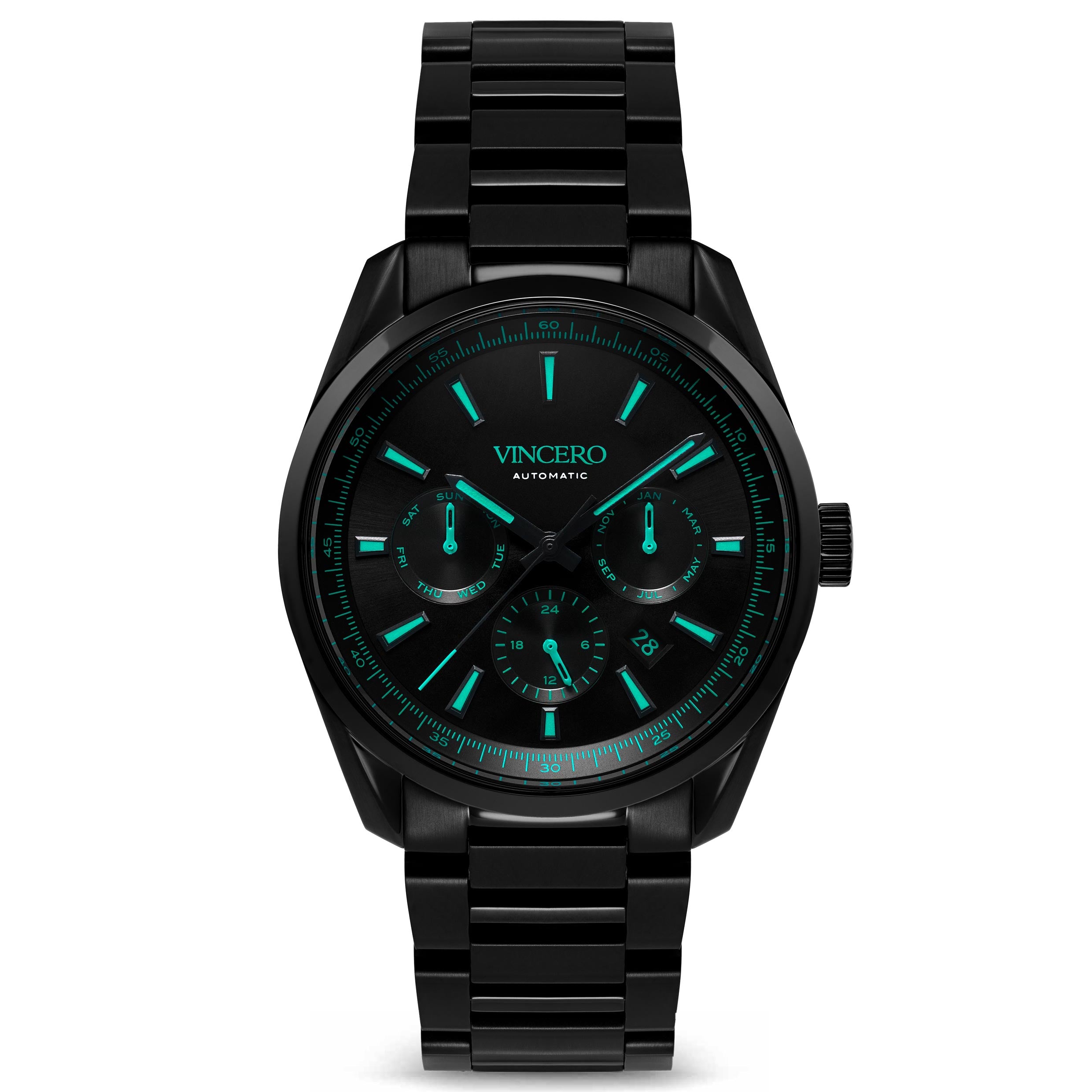 The Reserve Automatic - Emerald Abyss | Vincero Collective