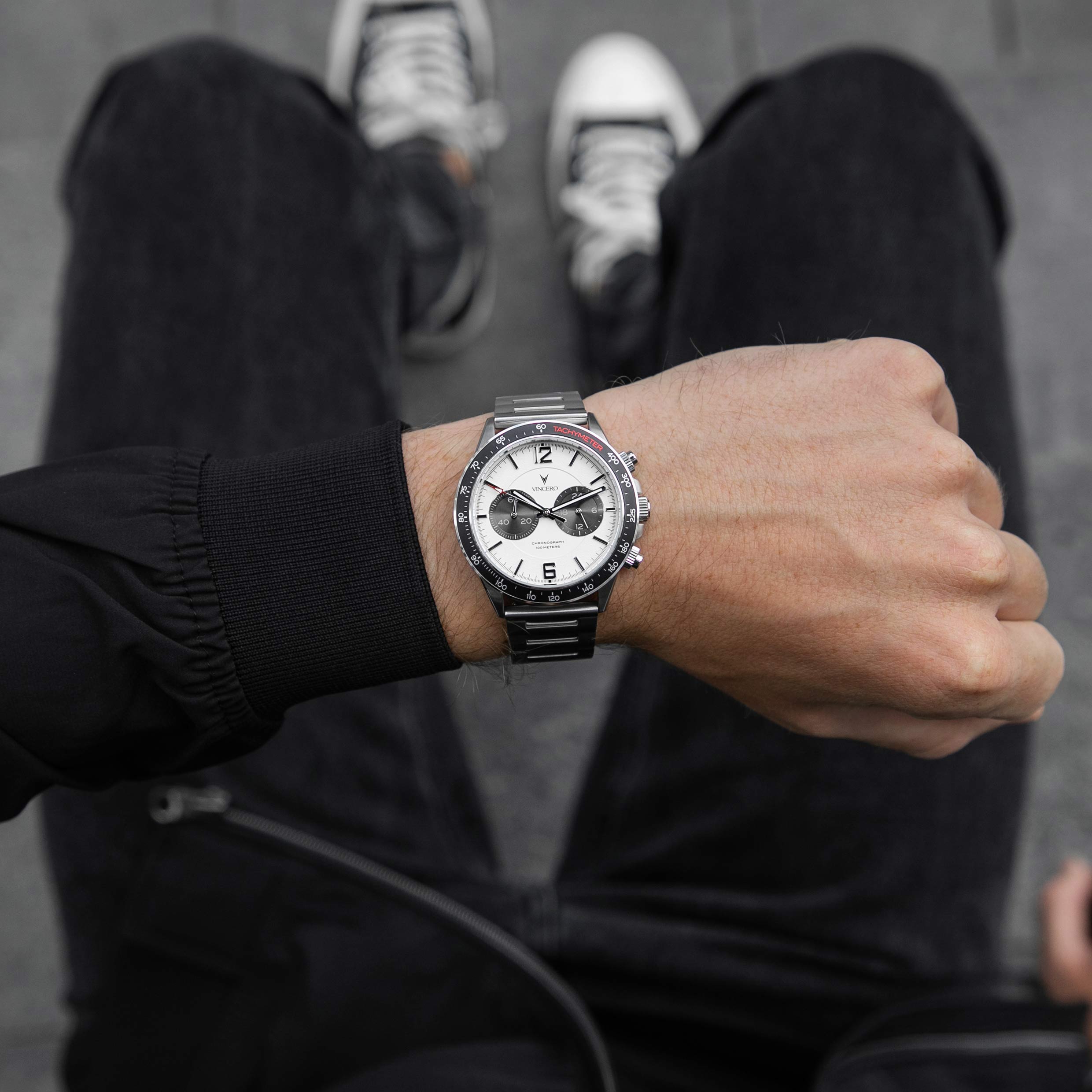 The Apex - Silver/Black | Vincero Collective