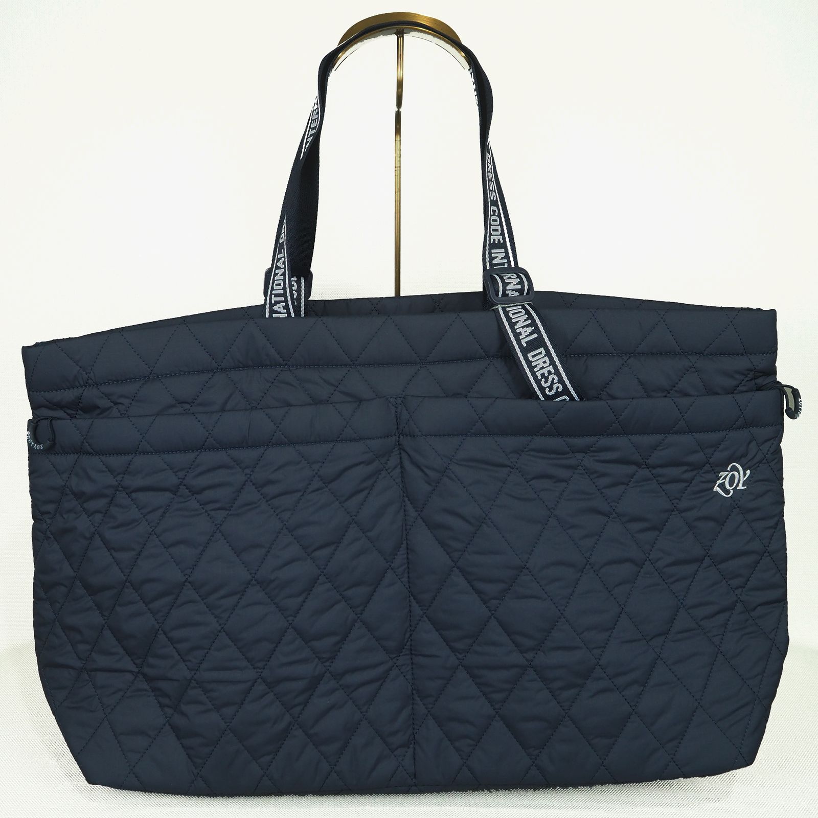 ZOY - 中綿キルティング | ボストンバッグ | ネイビー | ユニセックス