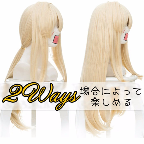 さみぃ ヴァイオレット猫屋Мウィッグ靴 DD用 魔理沙ウィッグ(短髪Ver