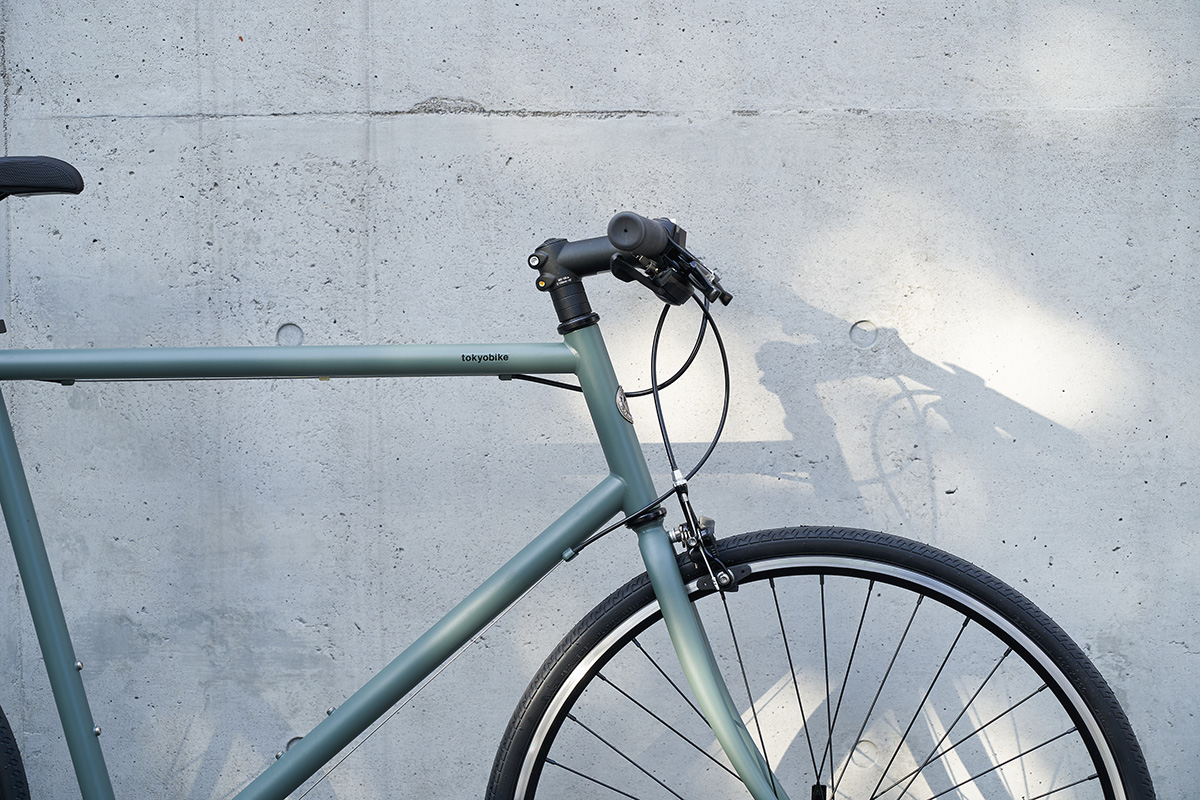 おすすめセット価格！】TOKYO BIKE クロスバイク カクタスグレー 緑