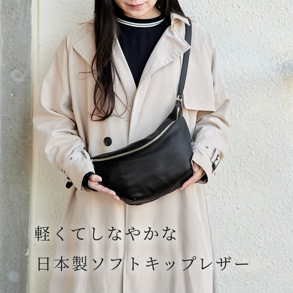 Zilda (ジルダ)上品でしなやかなソフトキップレザーのダブルポケット