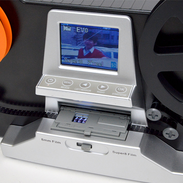 8mmフィルムをHD画質で SDカードにテレシネできる デジタル