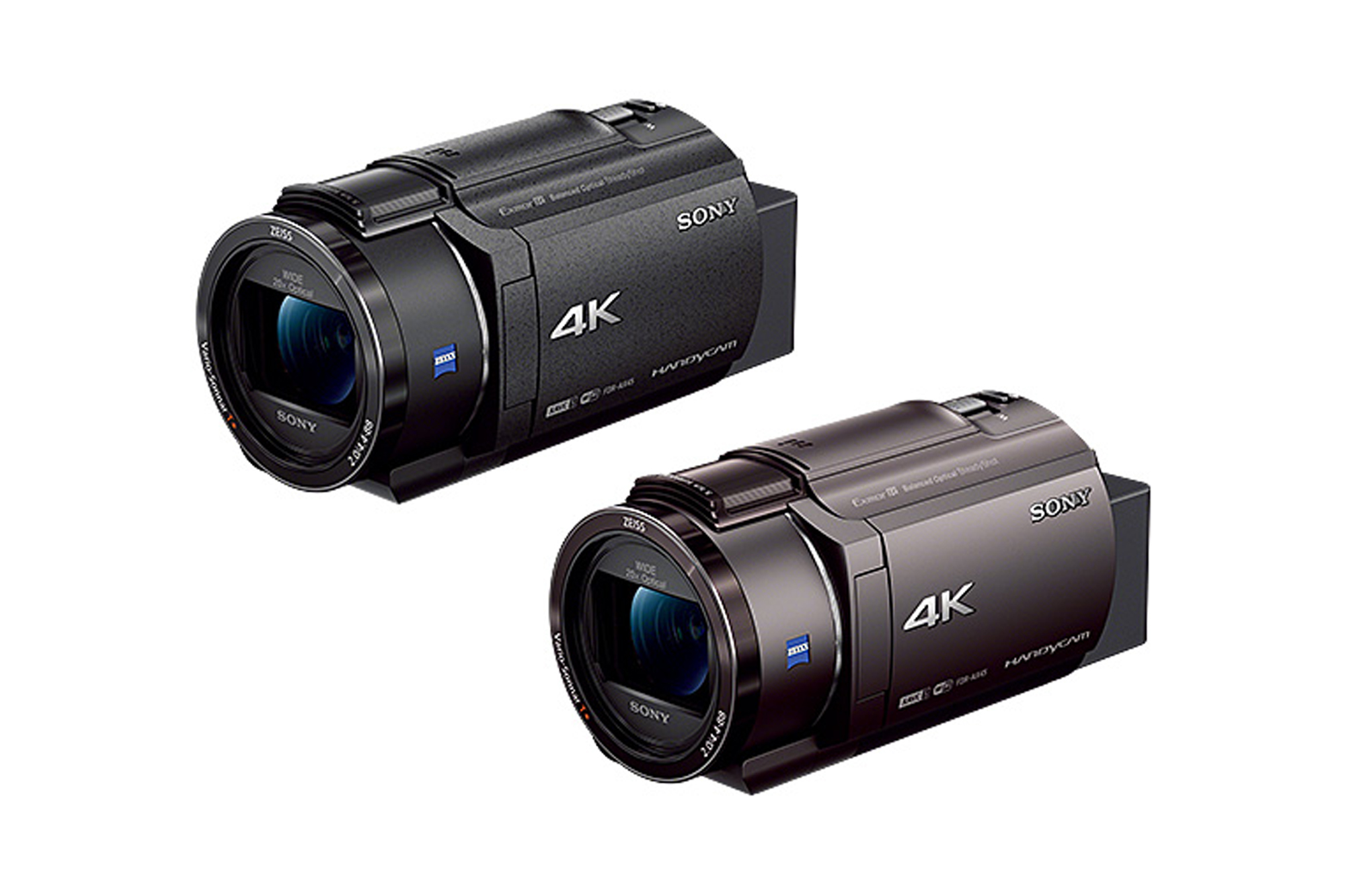 ソニー、空間光学手ブレ補正搭載4KハンディカムFDR-AX45Aを発表