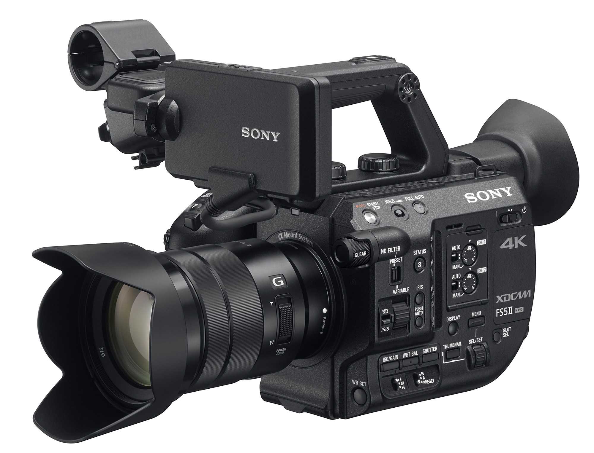 ソニー、FS5 Ⅱ「PXW-FS5M2」を発表。オプションを含んでもFS5より低