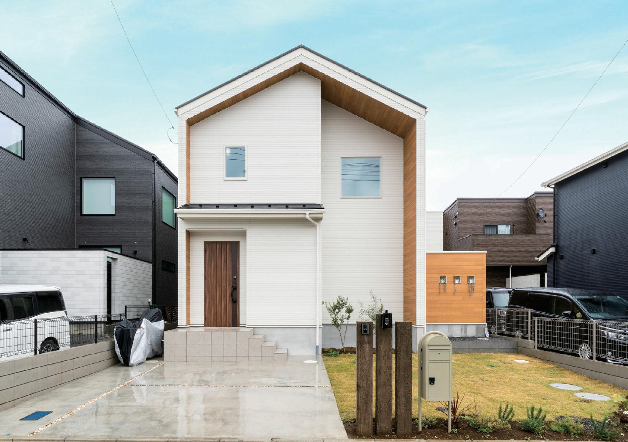 三角屋根のナチュラルスタイルの家 - 船橋市・八千代市・習志野市