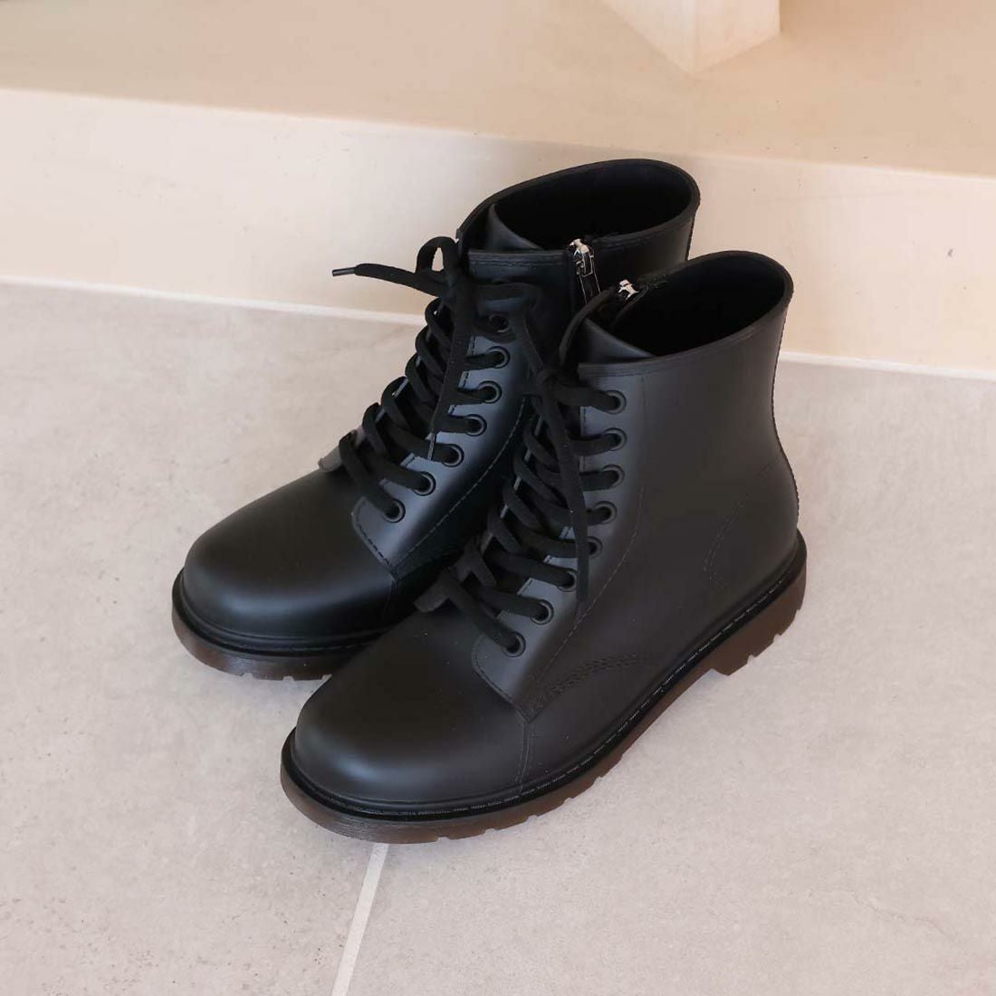 完全防水レースアップショートブーツ ｜靴・レディースシューズの通販