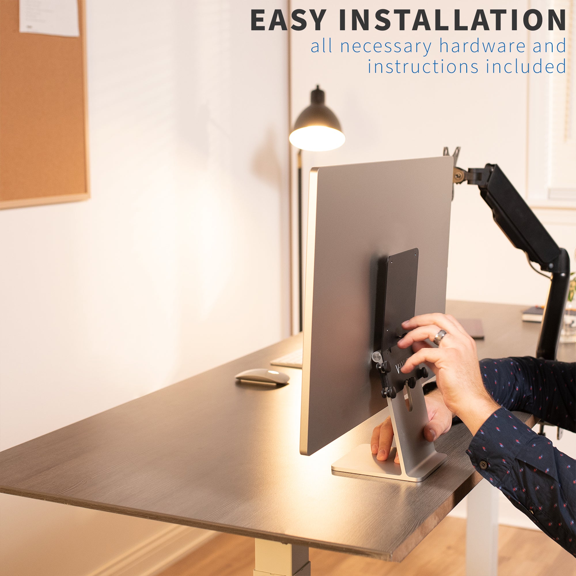 VESA Adapter for M1 and M3 iMac – VIVO - desk solutions, screen