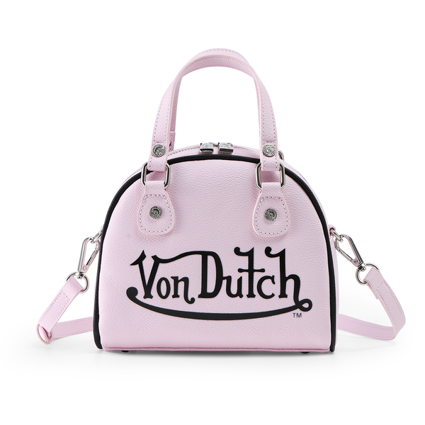 Pink & Black Two-Tone Bowling Bag | Von Dutch