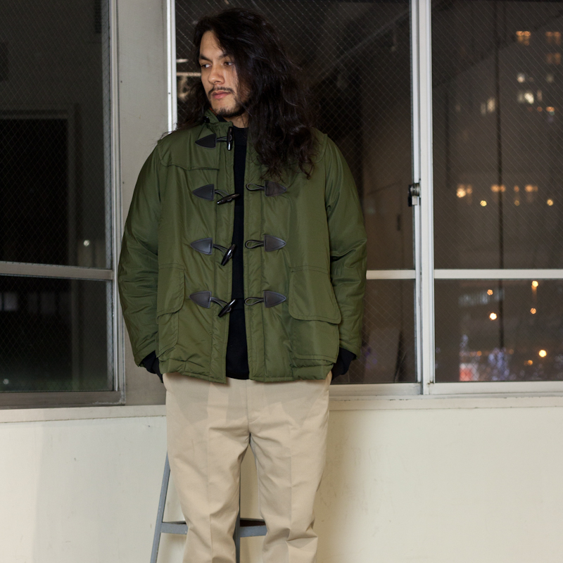 COMME des GARCONS SHIRT / Polyester Cloth × Rayon Lining Duffle