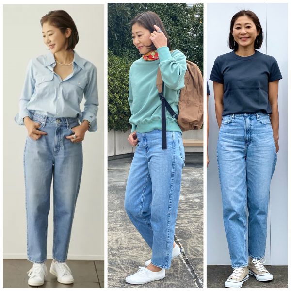 THE FIG】エディター東原妙子×upper hights☆体型別はき比べ＃2022年