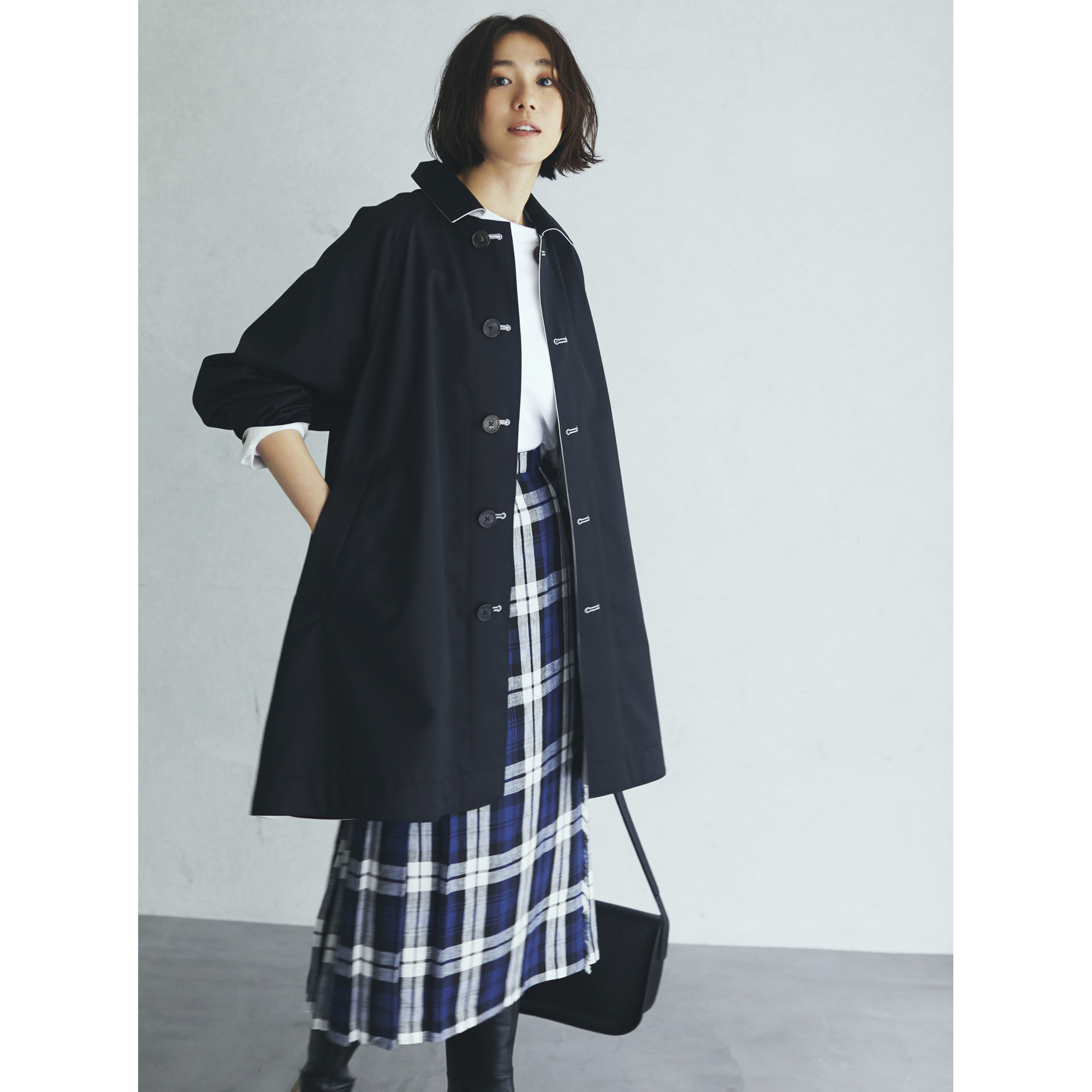 TICCAのステンカラーコート【STANDARD BOOK 2022AW】 | HAPPY PLUS VOICE