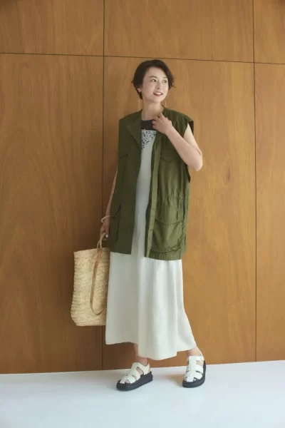 40代ファッション】五明祐子さんが着る！夏の旬トピックス5／暑い季節