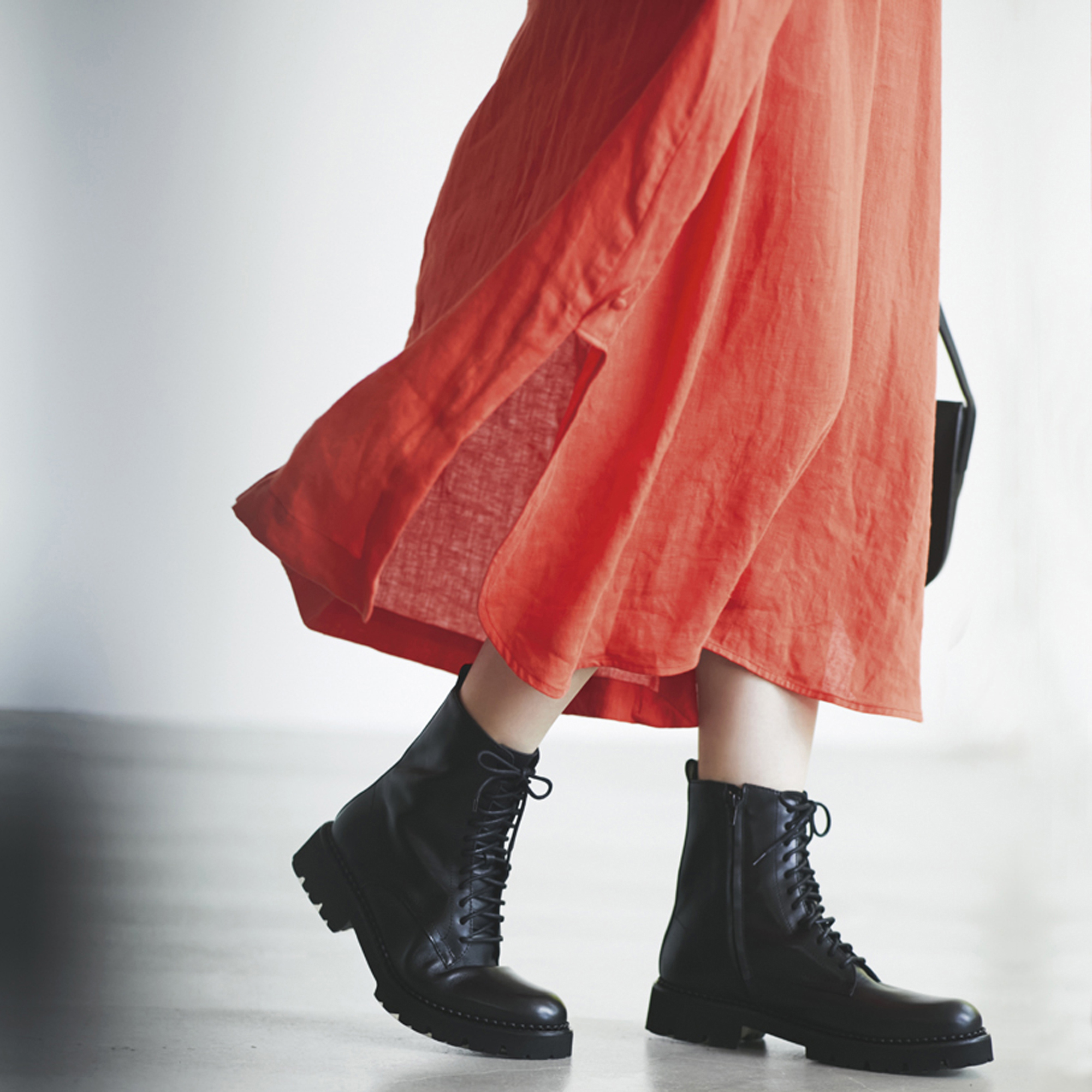FABIO RUSCONIのレースアップブーツ【STANDARD BOOK 2023Autumn