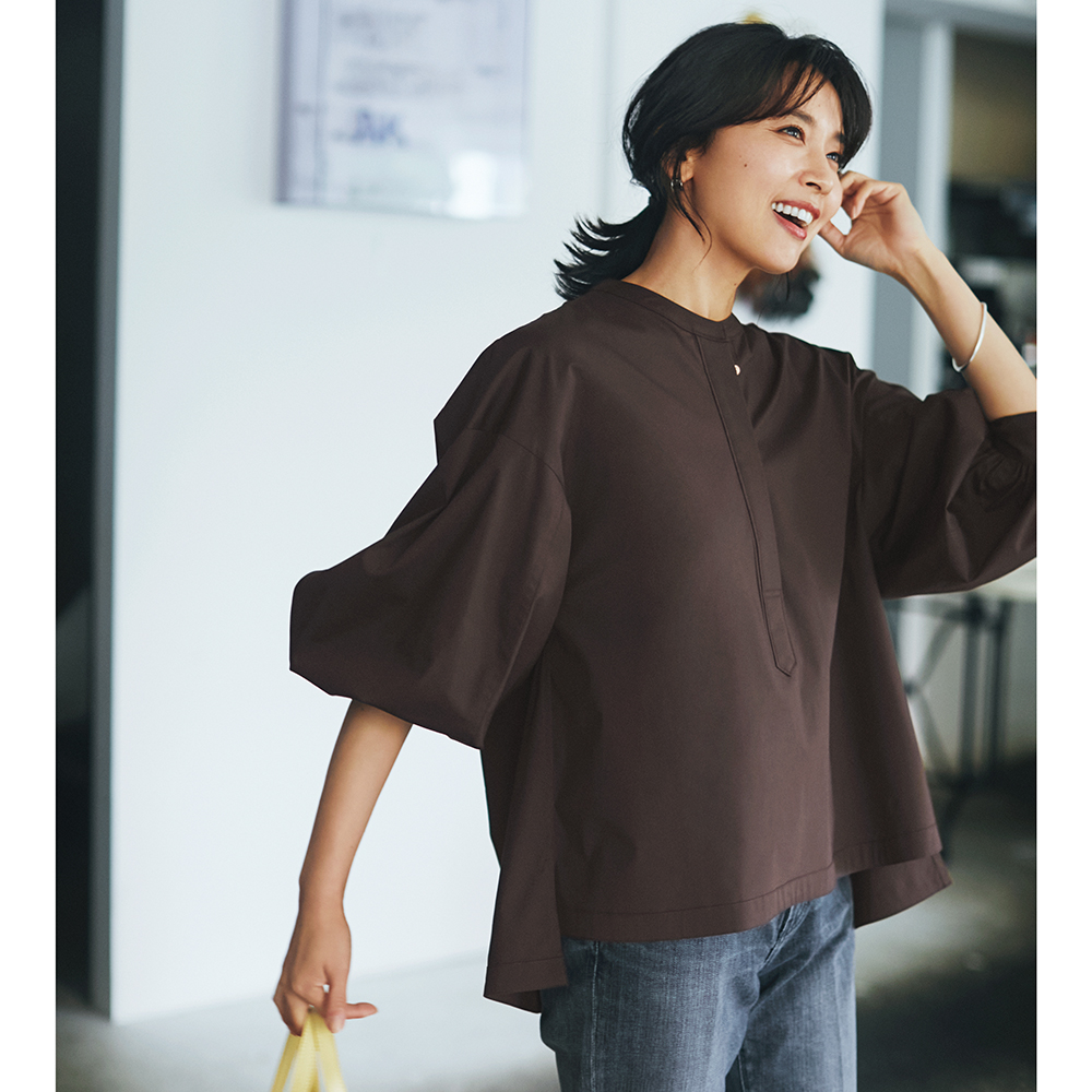 SINMEのボリュームシャツ【STANDARD BOOK 2022AW】 | HAPPY PLUS VOICE