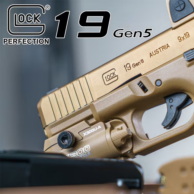 Glock19gen5 模立方製 金属ピストルスライド グロック ハンドガン風