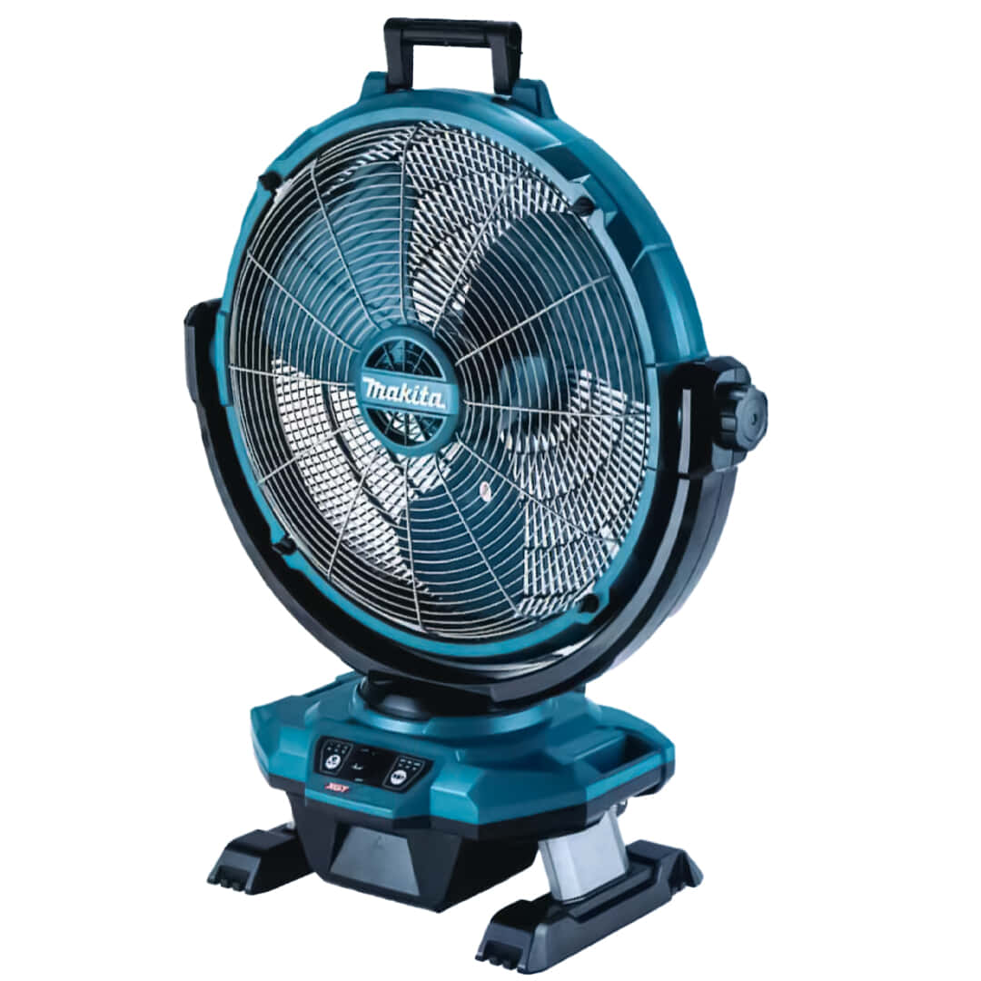 マキタ CF003G 充電式産業扇を発売、羽根径450mmの大風量モデル