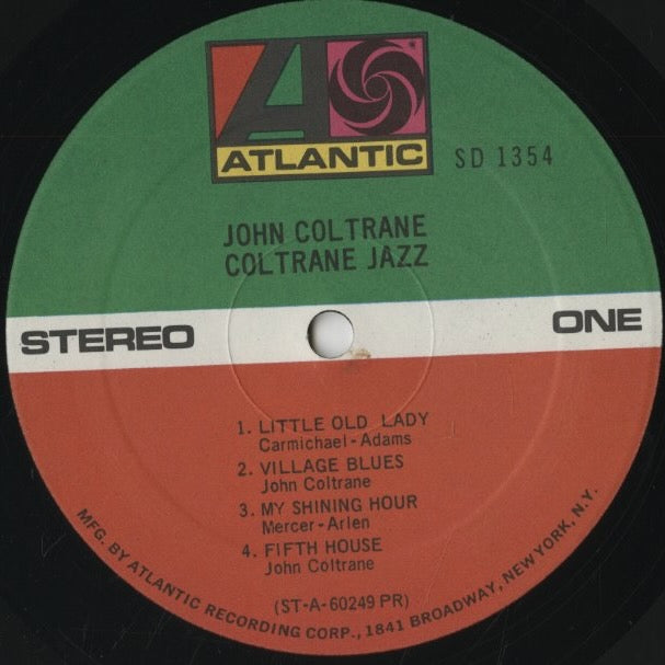 John Coltrane / ジョン・コルトレーン / Coltrane Jazz (SD 1354