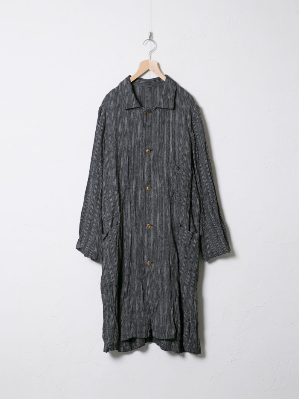 Vintage Multi Stripe アトリエコート | ITEM | Vlas blomme