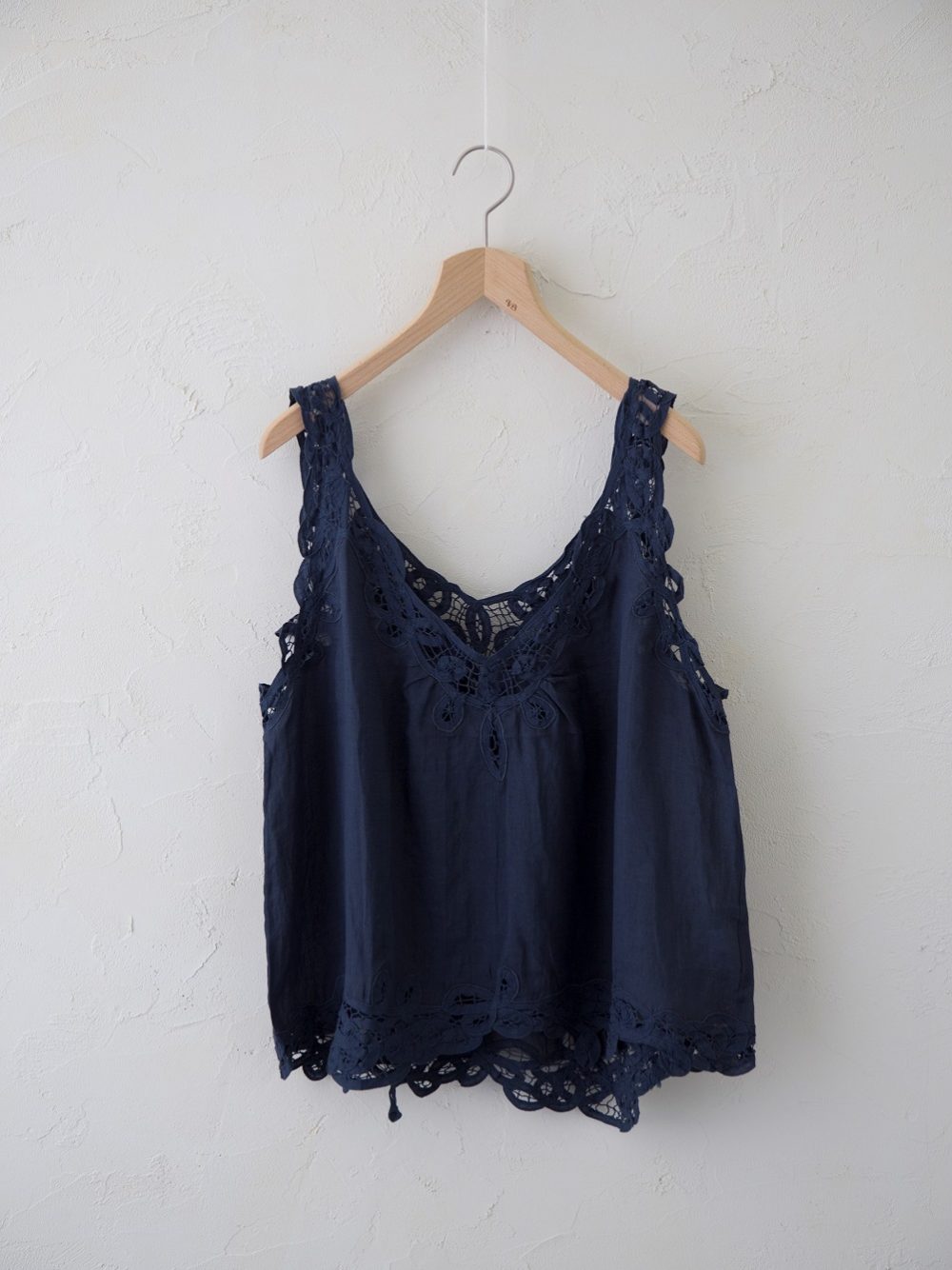 Battenberg Lace × Botanical Dyed バテンレースキャミプルオーバー