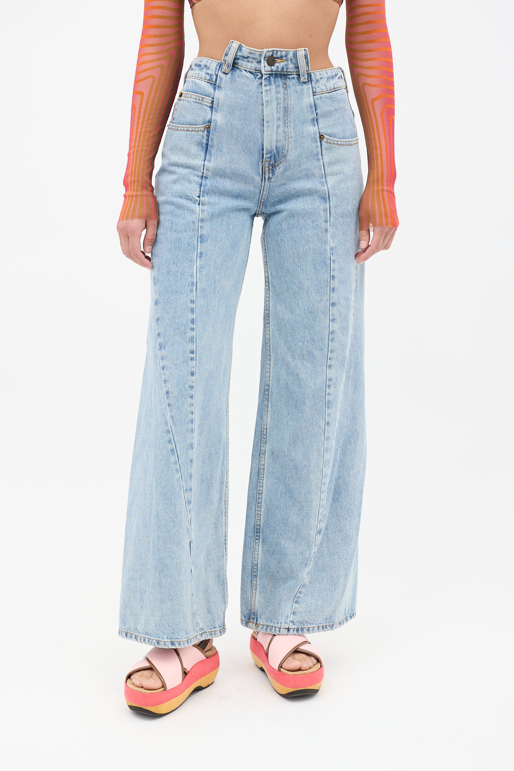 Maison Margiela // Décortiqué Wide Leg Jeans – VSP Consignment