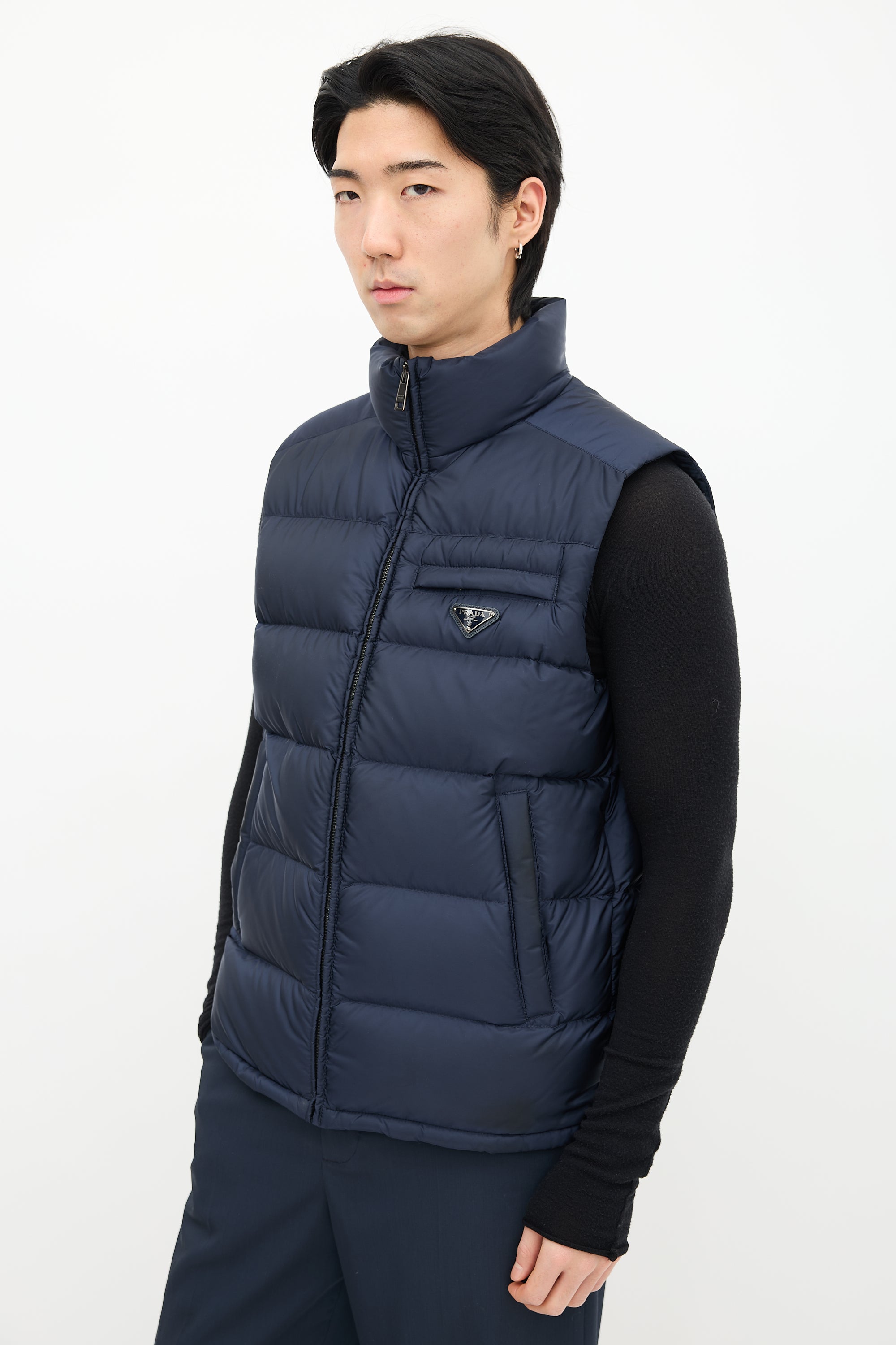 Prada // Down Padded Re-Nylon Vest – VSP Consignment
