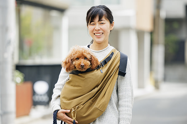 ドッグスリング専門店 erva（エルバ）徹底取材】飼い主さん達を魅了