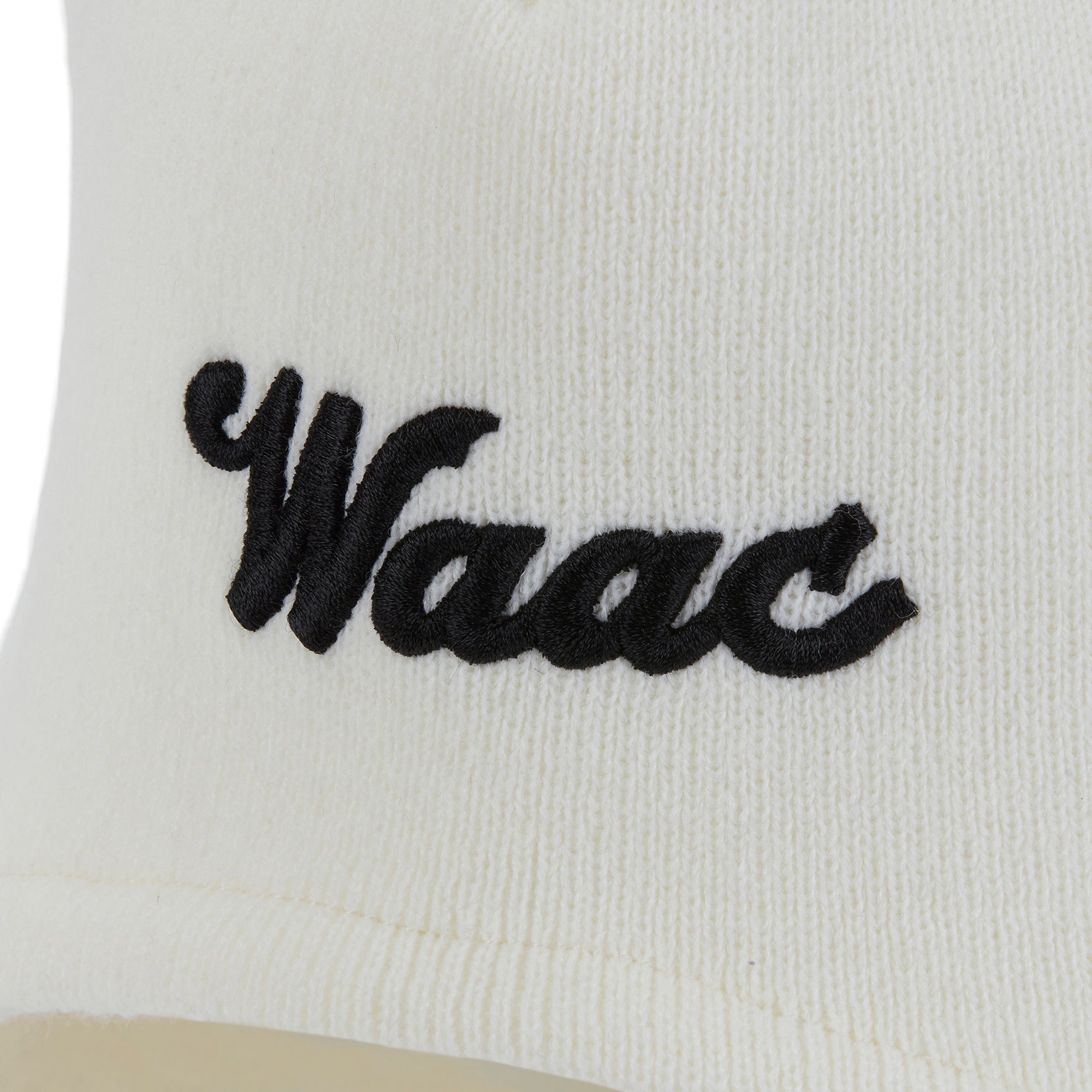 UNISEX イヤーフラップニットキャップ アイボリー