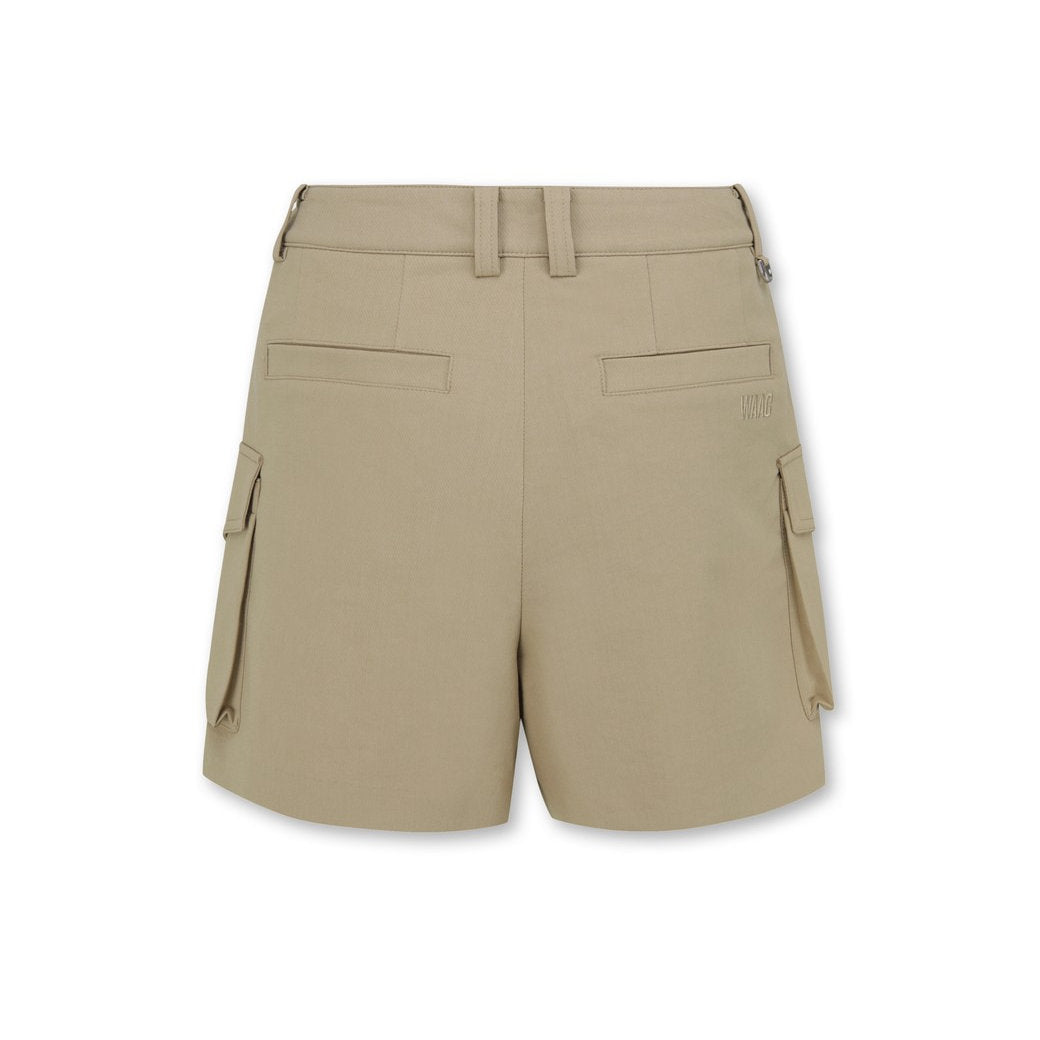 WAAC X JONES】WOMEN カーゴショートパンツ ベージュ