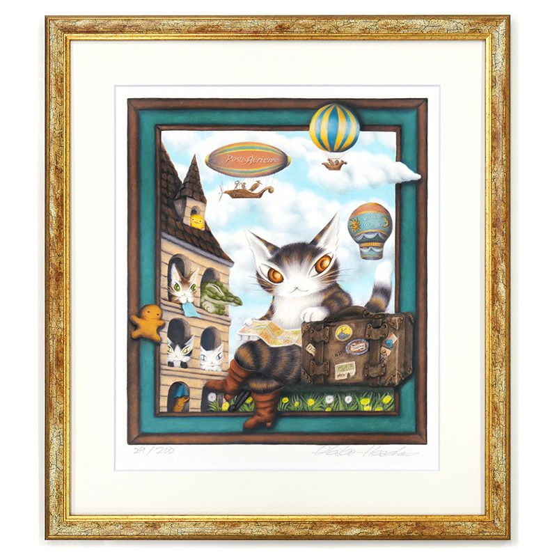 版画 旅に出る用意 | わちふぃーるどオンラインショップ