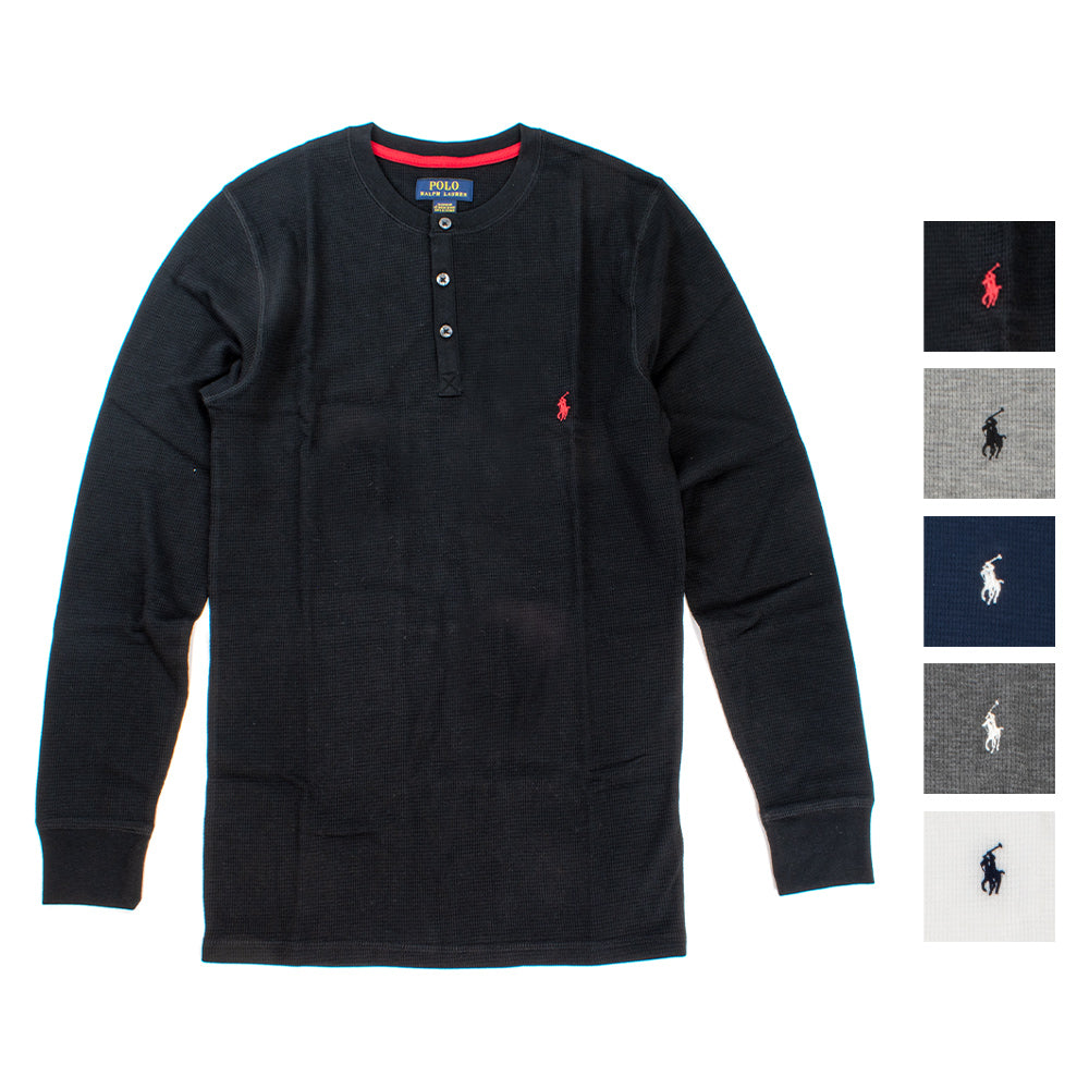 ポロ ラルフローレン Tシャツ ロンT 長袖Tシャツ サーマル ヘンリー