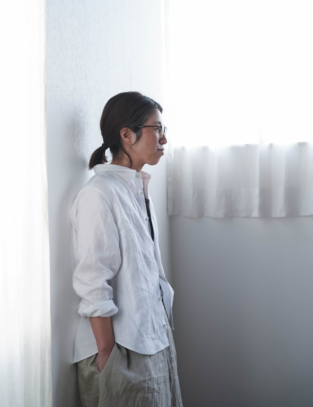 プレミアム】 Linen Shirt wafu史上最高の上質リネン シャツ