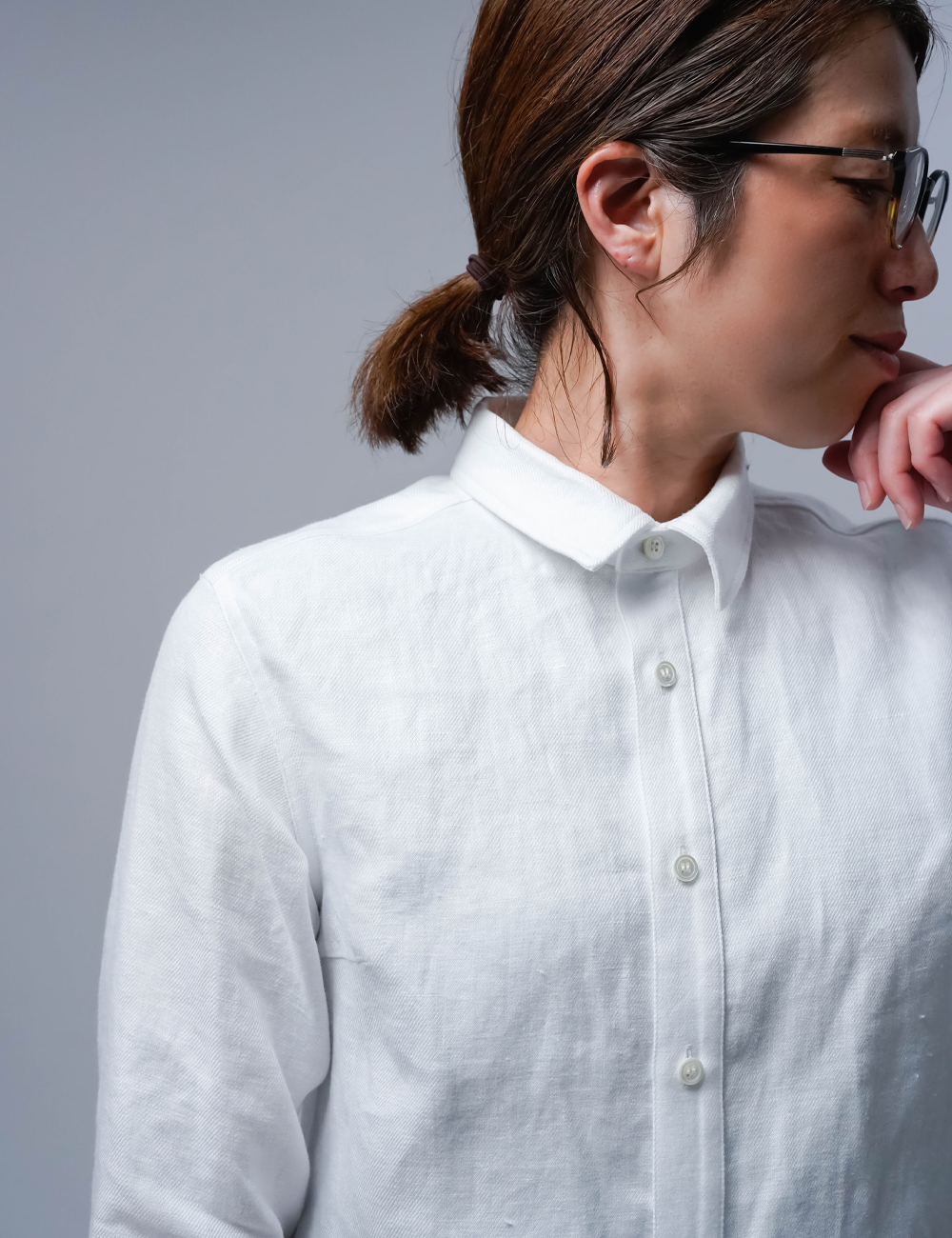 プレミアム】 Linen Shirt wafu史上最高の上質リネン シャツ