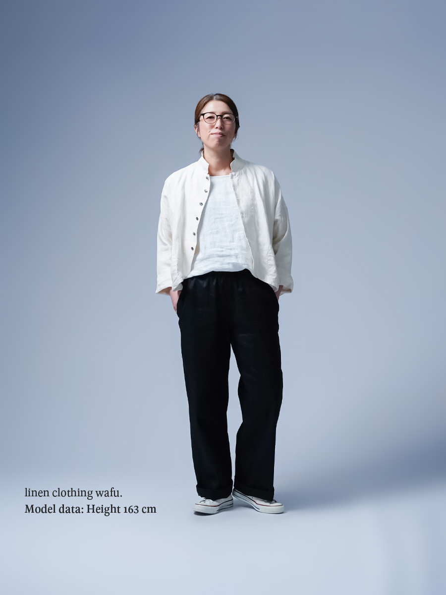 リネンソロテックス】とことんシンプルにこだわった! スラントポケット