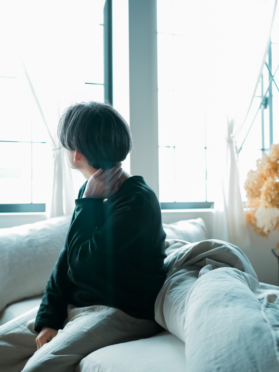 リネントップス】ずっと定番にしたくなるトップス / 黒色 p008b-bck1