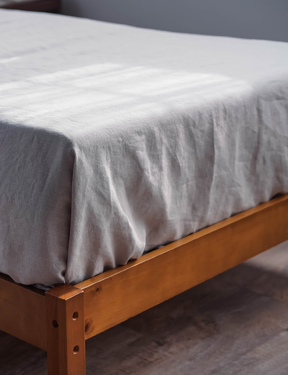 フラットシーツ】シングルサイズ リネン100%シーツ / 亜麻ナチュラル