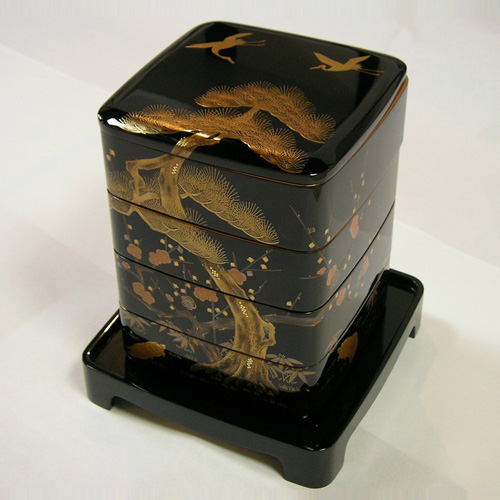 輪島塗漆器の工房直販 輪島塗太郎 / 輪島市 塗太郎 / 輪島塗 重箱 四段