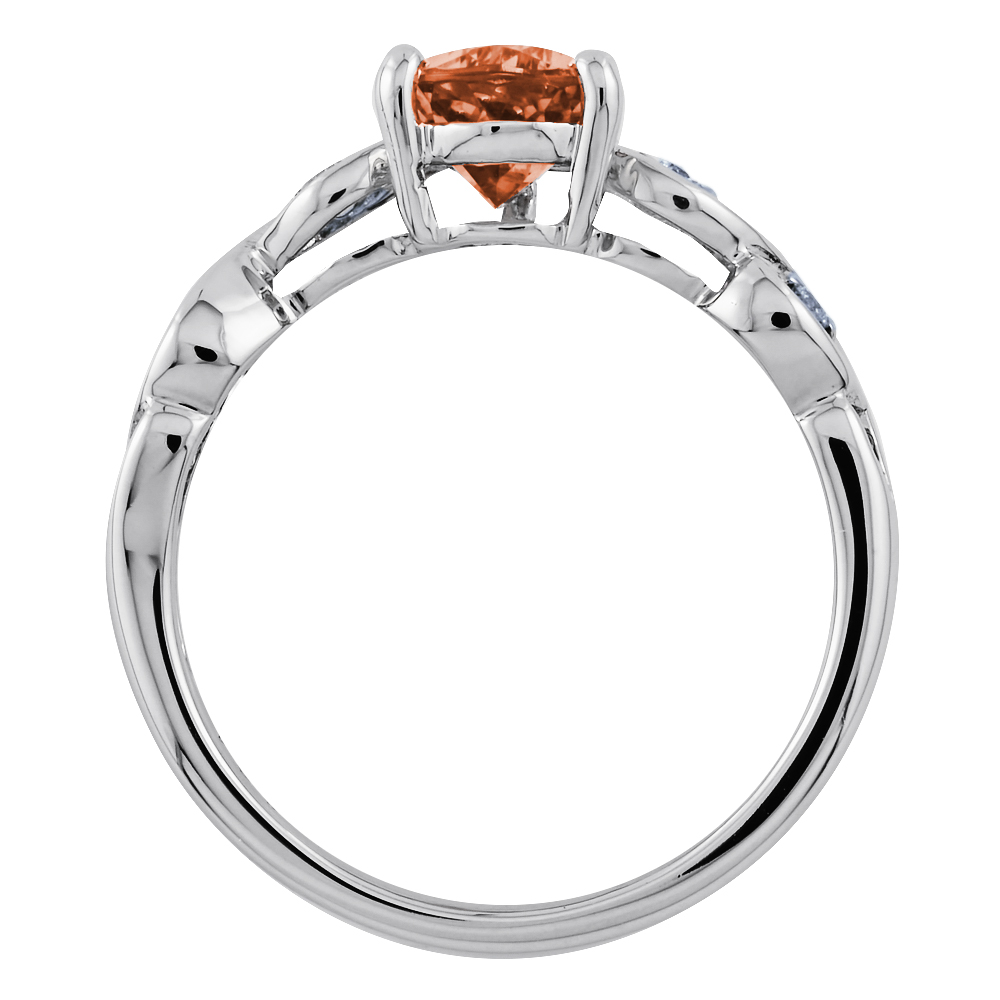 インペリアルトパーズリング（プラチナ） | ジュエリーブランド WAKO