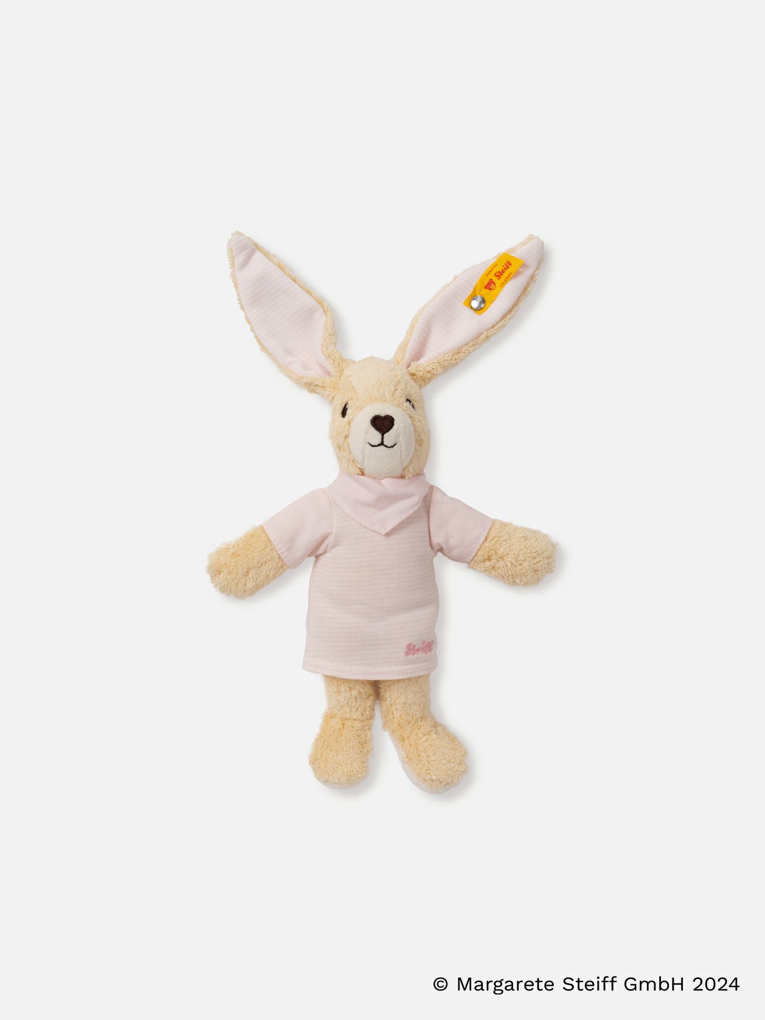 シュタイフ グリップトイ 「うさぎのホッペルちゃん」（ブルー