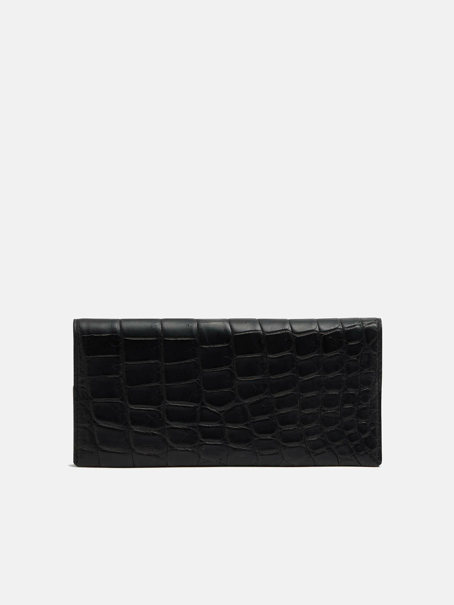 フレッジ×WAKO クロコダイル 長財布 ブラック |長財布 | WAKO公式