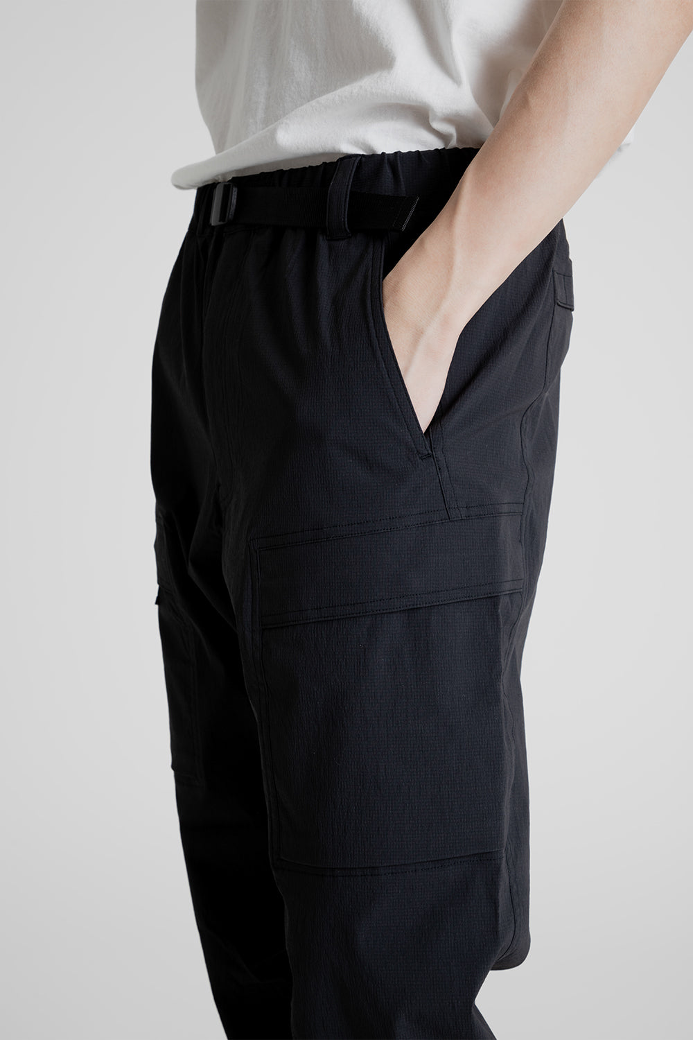 Goldwin Cordura Stretch Cargo Pants in Black | Wallace Mercantile Shop